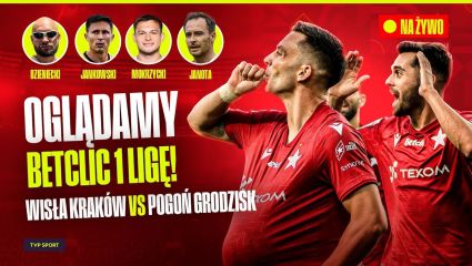 Wisła Kraków – Pogoń Grodzisk Mazowiecki: oglądamy mecz Betclic 1 Ligi [NA ŻYWO]