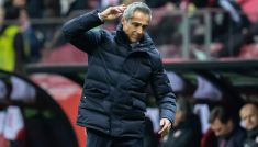 Paulo Sousa podczas meczu Polska – Węgry w eliminacjach MŚ Katar 2022 (fot. Getty)