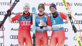 Franjo von Allmen wygrał zmagania (fot. Getty Images)