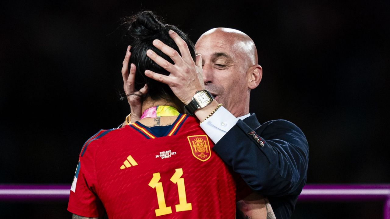 Luis Rubiales i Jenni Hermoso (fot. Getty Images)