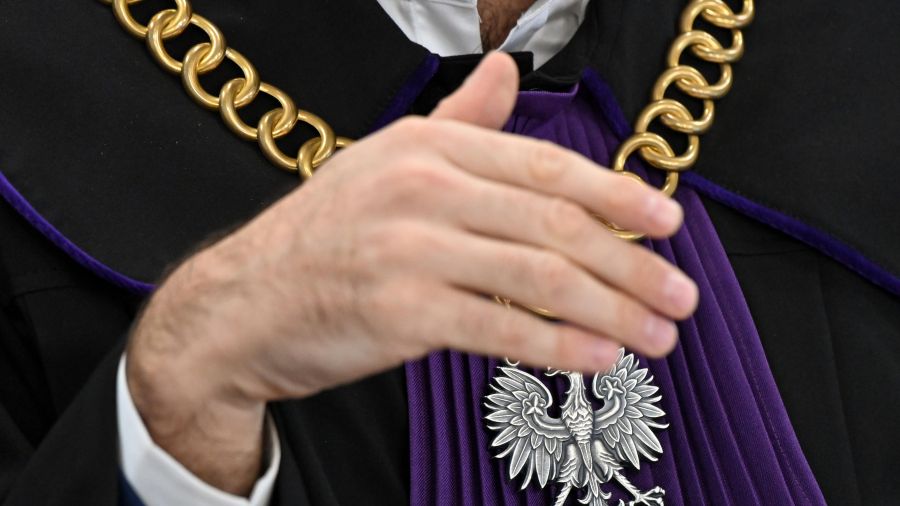 Sędzia na sali sądu - zdjęcie ilustracyjne. (fot. PAP/Andrzej Jackowski) 