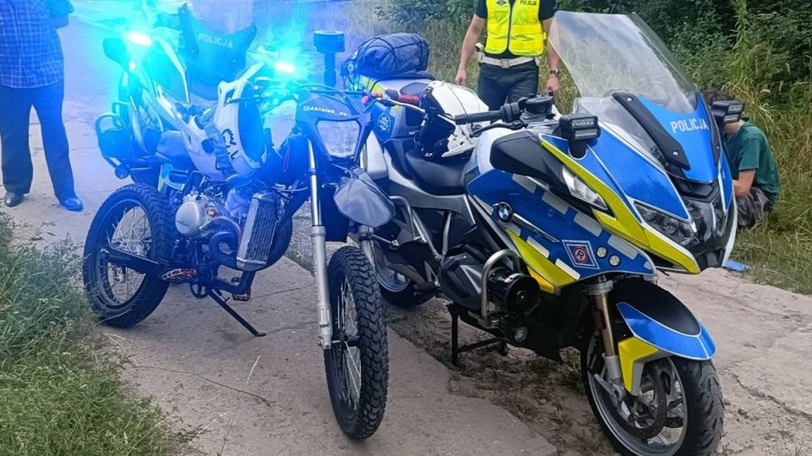 85 punktów karnych na konto 17-latka. Uciekał przed policją (fot. KPP Gniezno)