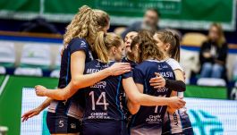 Siatkarki Chemika Police wywalczyły mistrzostwo Polski, ale nie skorzystają z przysługującego im miejsca w LM (fot. Getty Images)