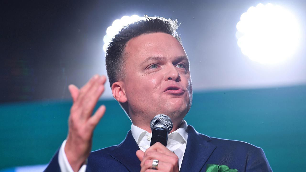 Jeszcze kilka tygodni temu partia Hołowni była wiceliderem sondaży (fot. PAP/Piotr Nowak) Jeszcze kilka tygodni temu partia Hołowni była wiceliderem sondaży (fot. PAP/Piotr Nowak)