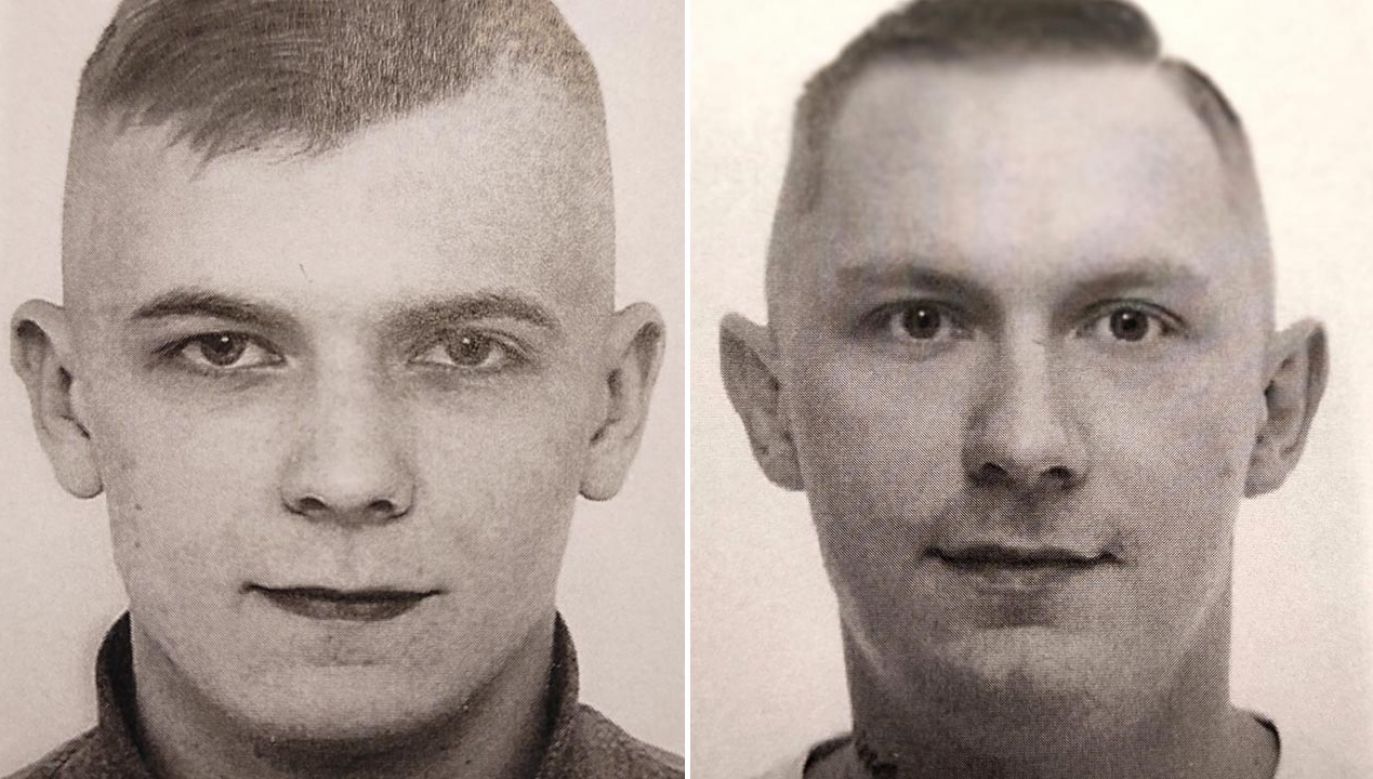 Gdzie ukrawają się Sebastian Włodarczyk (z lewej) i Łukasz Goławski? (fot. Policja)