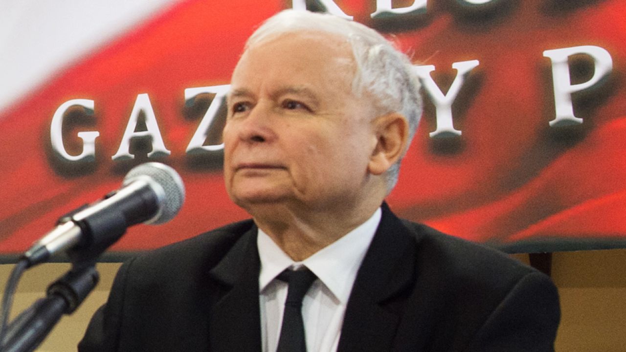 Jarosław Kczyński podczas spotkania klubów „Gazety Polskiej” w Spale (fot.arch.PAP/Grzegorz Michałowski ) Jarosław Kczyński podczas spotkania klubów „Gazety Polskiej” w Spale (fot.arch.PAP/Grzegorz Michałowski )