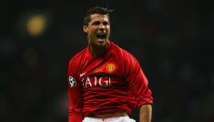 Cristiano Ronaldo w Manchesterze United (fot. Getty)