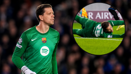 Carlos Forbs zanotował fantastyczny występ w starciu z FC Barcelona. Wojciech Szczęsny aż trzy razy musiał wyciągać piłkę z siatki (fot. Getty Images) Carlos Forbs zanotował fantastyczny występ w starciu z FC Barcelona. Wojciech Szczęsny aż trzy razy musiał wyciągać piłkę z siatki (fot. Getty Images)