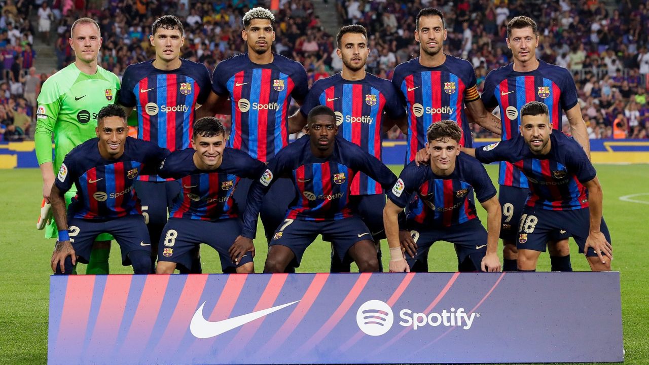 FC Barcelona przed meczem z Rayo Vallecano (fot. Getty)