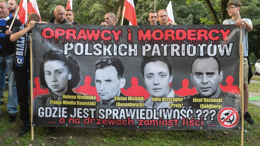Gdańsk 2018. Rocznica śmierci Danuty Siedzikówny „Inki” i Feliksa Selmanowicza „Zagończyka” na Cmentarzu Garnizonowym w Gdańsku. Fot. Łukasz Dejnarowicz / Forum
