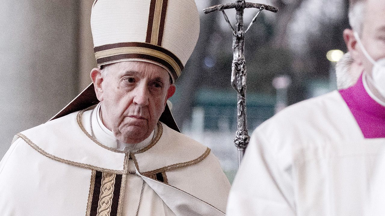 Dolegliwości papież Franciszka (fot. Alessandra Benedetti - Corbis/Corbis via Getty Images)