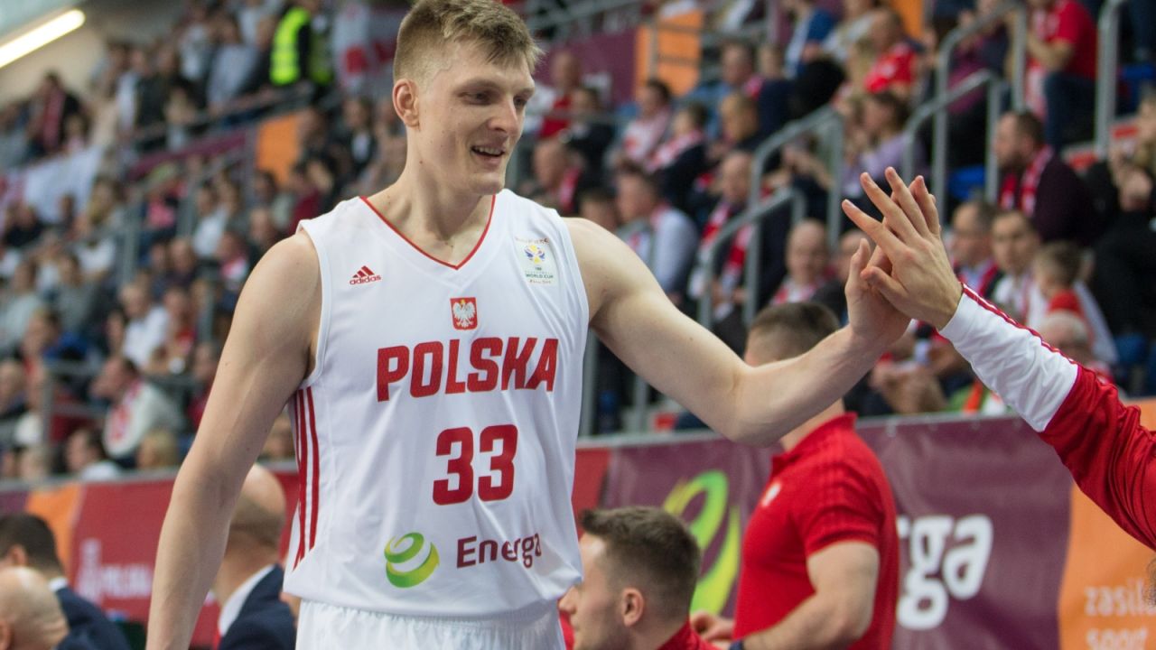 Karol Gruszecki Stelmet BC Zielona Góra reprezentacja Polski wideo na