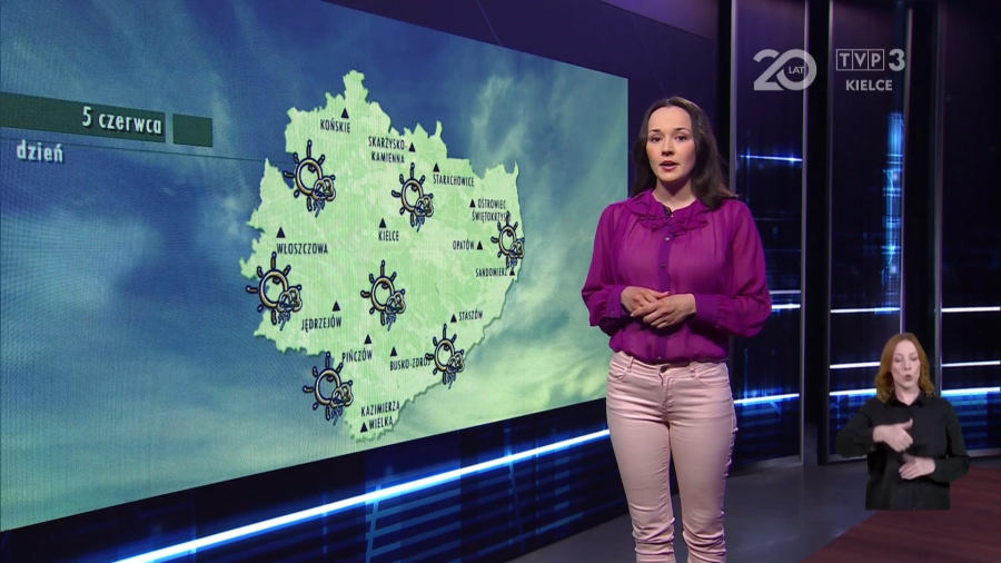 Czwartek początkowo słoneczny, a potem burzowy