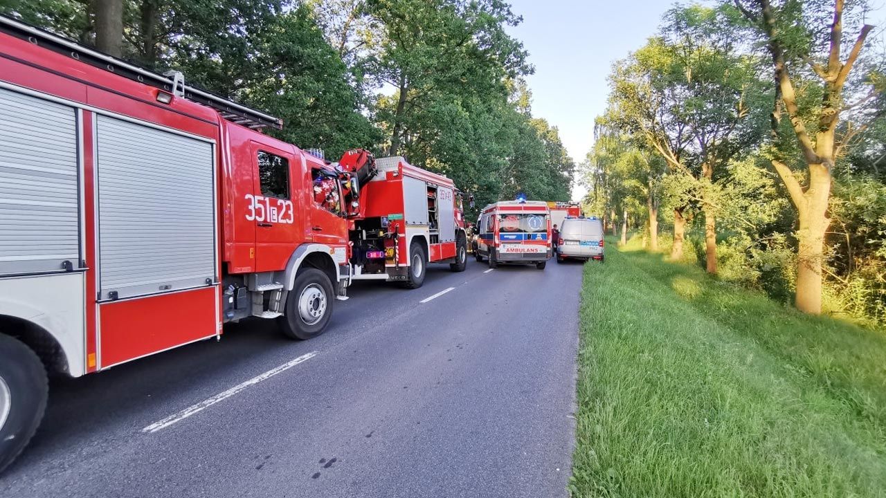 Potrącenie rowerzystek (fot. FB/Komenda Miejska Państwowej Straży Pożarnej w Skierniewicach) Potrącenie rowerzystek (fot. FB/Komenda Miejska Państwowej Straży Pożarnej w Skierniewicach)