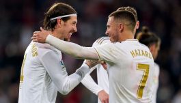 Sergio Ramos i Eden Hazard (fot. Getty Images)
