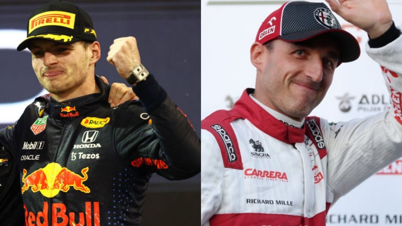Max Verstappen i Robert Kubica - to niektórzy z kierowców, których za rok 2021 chcemy pochwalić (fot. Getty/materiały prasowe)
