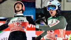 Karl Geiger, Kamil Stoch (fot. PAP)