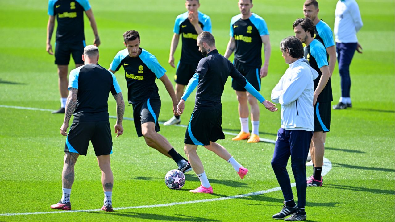 Trening Interu Mediolan (fot. Getty Images)