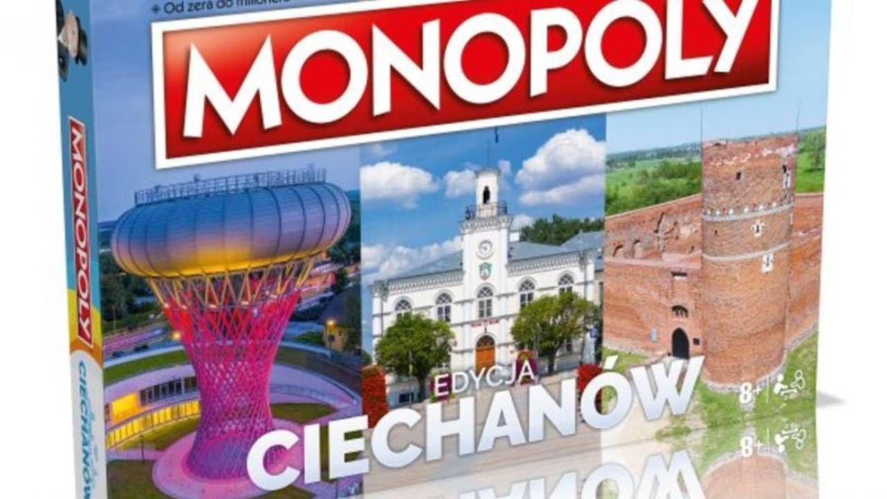 „Monopoly Ciechanów” jest już w sprzedaży (fot. UM Ciechanów) „Monopoly Ciechanów” jest już w sprzedaży (fot. UM Ciechanów)