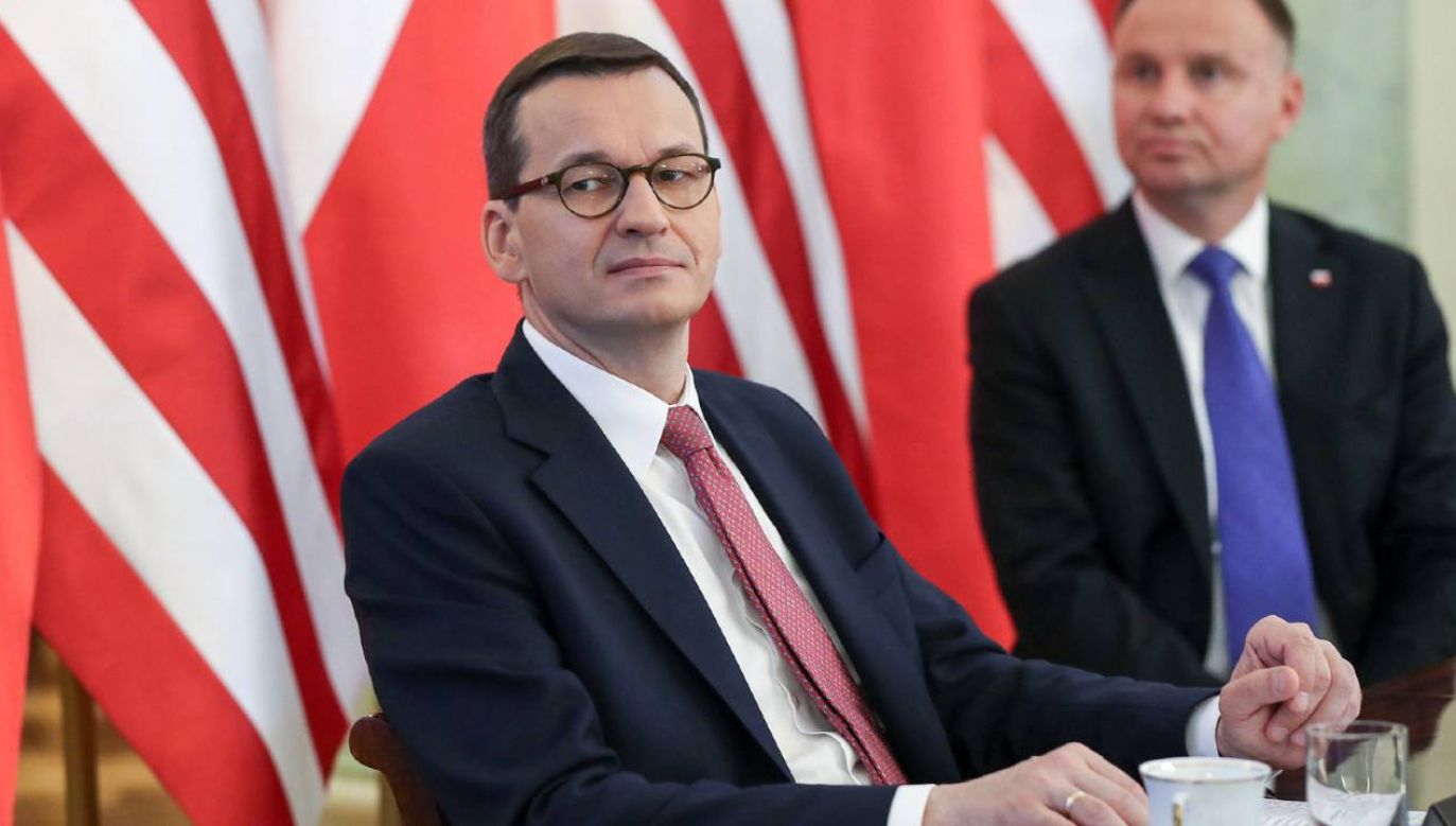 Premier Mateusz Morawiecki i prezydent Andrzej Duda będą reprezentować Polskę w Davos (fot. KPRP/Grzegorz Jakubowski)