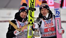 Kamil Stoch i Dawid Kubacki (fot. TVP)