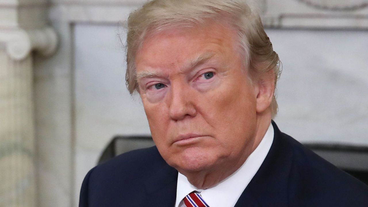 Prezydent Donald Trump nakazał atak na cele w Syrii (fot. PAP/EPA/Mark Wilson / POOL) Prezydent Donald Trump nakazał atak na cele w Syrii (fot. PAP/EPA/Mark Wilson / POOL)