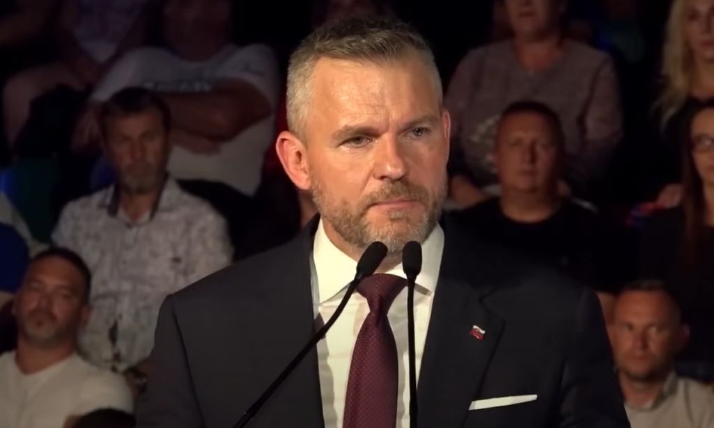 Новы прэзідэнт Славаччыны Петэр Пелегрыні. Скрыншот з відэа PeterPellegrini1 / YouTube