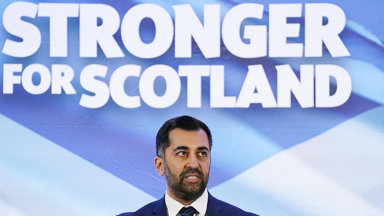 Humza Yousaf prawdopodobnie zostanie premierem Szkocji (fot. Andrew Milligan/PA Images via Getty Images)