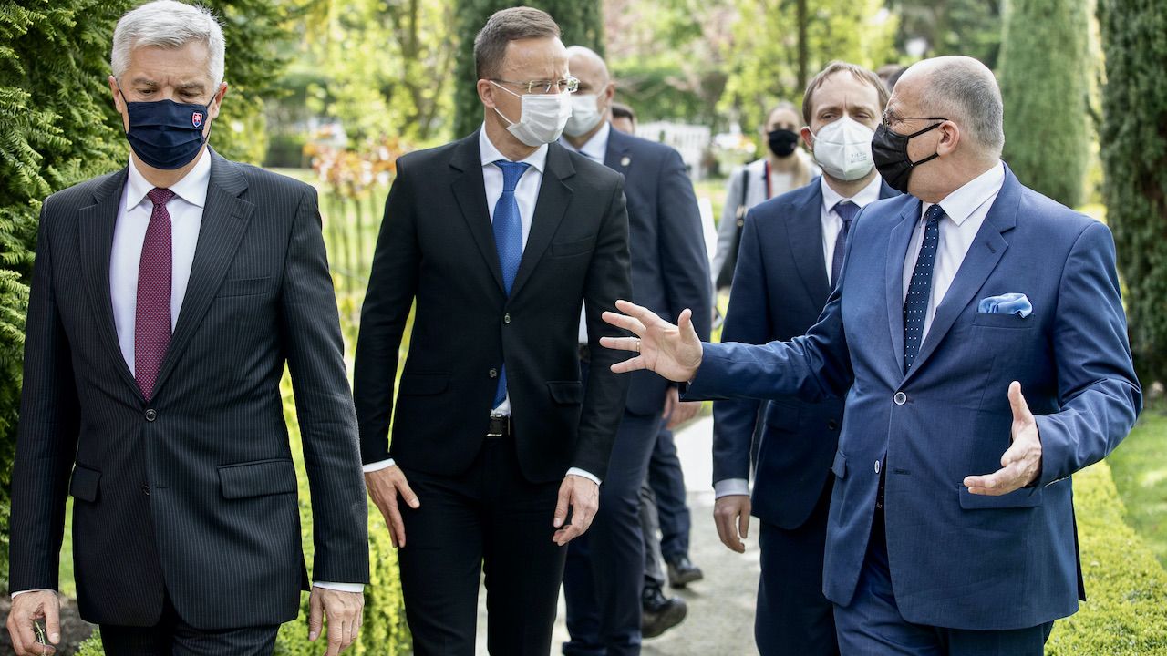 Spotkanie Grupy Wyszehradzkiej (fot. Tymon Markowski/MSZ) Spotkanie Grupy Wyszehradzkiej (fot. Tymon Markowski/MSZ)