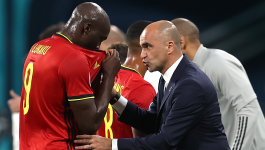Romelu Lukaku i Roberto Martinez (fot. Getty) Romelu Lukaku i Roberto Martinez (fot. Getty)