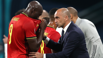 Romelu Lukaku i Roberto Martinez (fot. Getty) Romelu Lukaku i Roberto Martinez (fot. Getty)