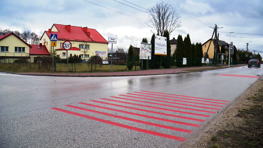 Pasy wibracyjne do poprawki. Po protestach mieszkańców inwestycja drogowa zostanie przebudowana