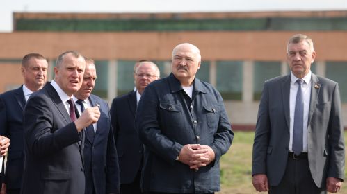 Поездка Александра Лукашенко в Могилевскую область