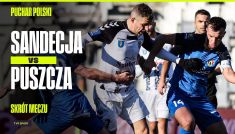 Puchar Polski, skrót meczu Sandecji Nowy Sącz z Puszczą Niepołomice