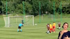 Garbarnia Kraków – Znicz Pruszków 1:0 (fot, TVP)